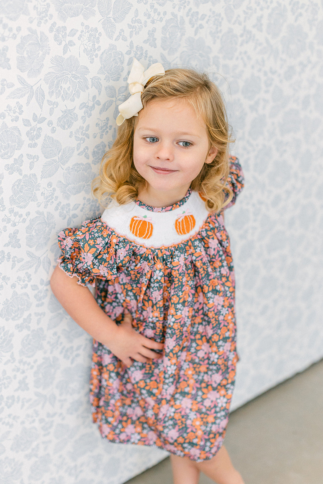 Poppy Kids Co. Kelly Pumpkin Dress