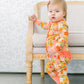 Poppy Kids Co. Fall Flowers Ruffle Romper