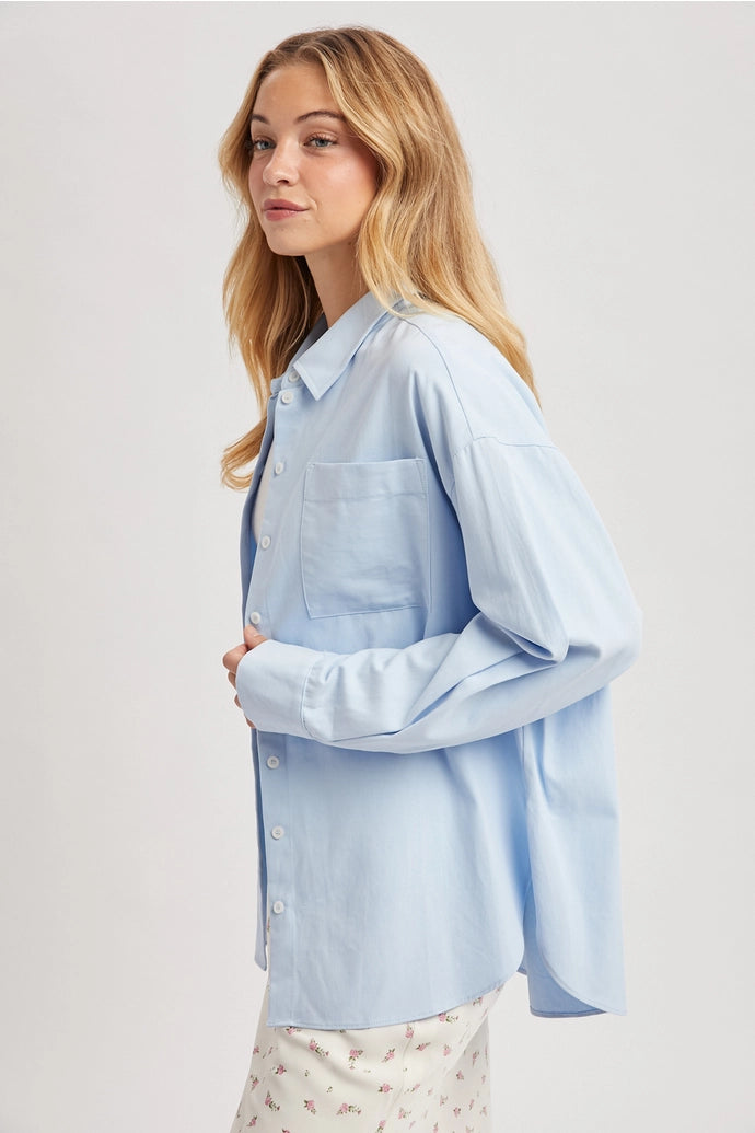 Classic Cotton Button-Up Shirt
