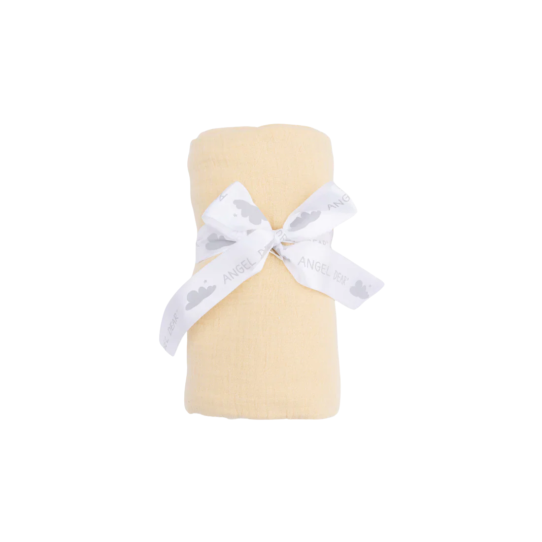 Angel Dear Solid Muslin Swaddle Blanket | Italian Straw