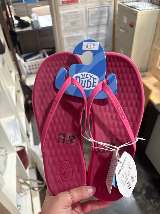 Pink HD Maui flip flop