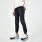 Boys Burlebo Fleece Joggers - Heather Black