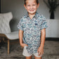 Toddler Burlebo Classic Deer Camo Button Up