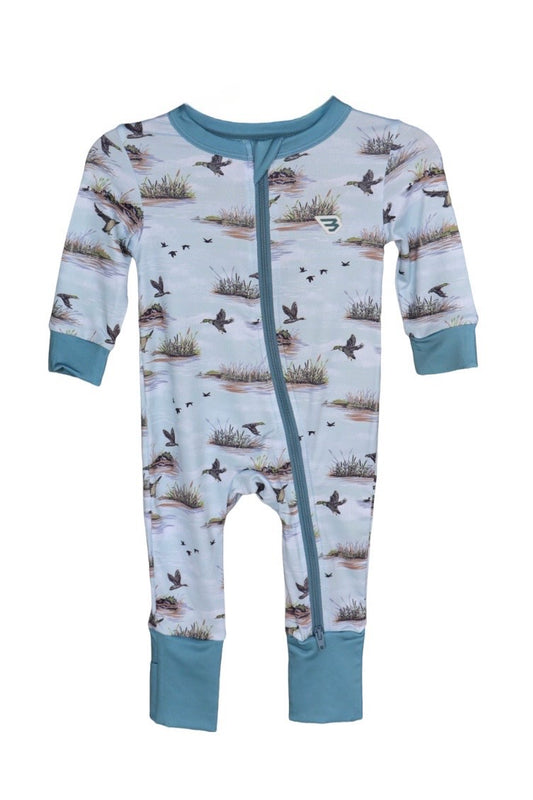 Baby Burlebo Duck Hunt Onesie