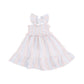Angel Dear Ogee Floral Smocked Ruffle Sundress