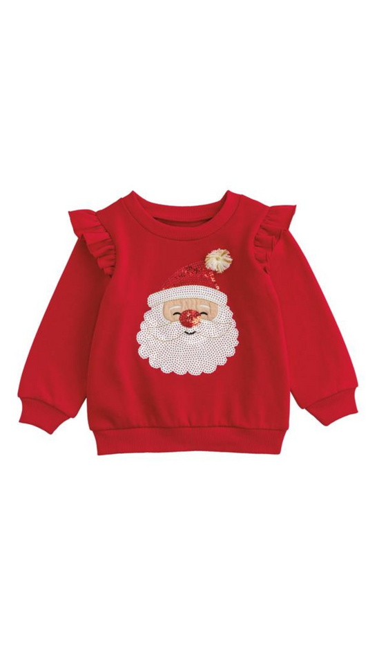 Sequin Santa Toddler Sweatshirt