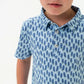 Toddler Burlebo Bluebonnets Polo