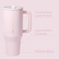 HydroJug Traveler 40oz - Pink Sand