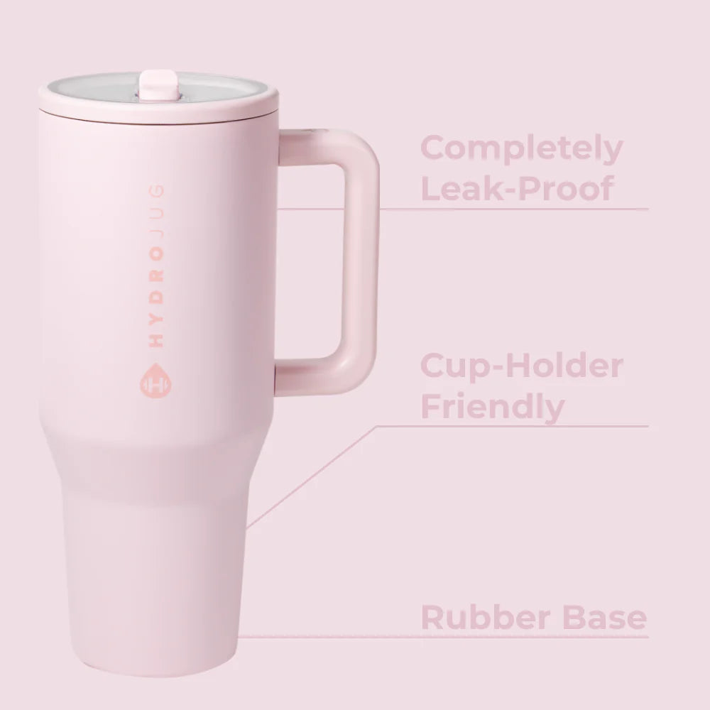 HydroJug Traveler 40oz - Pink Sand