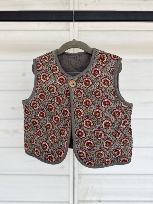 Reversible Corduroy Vest