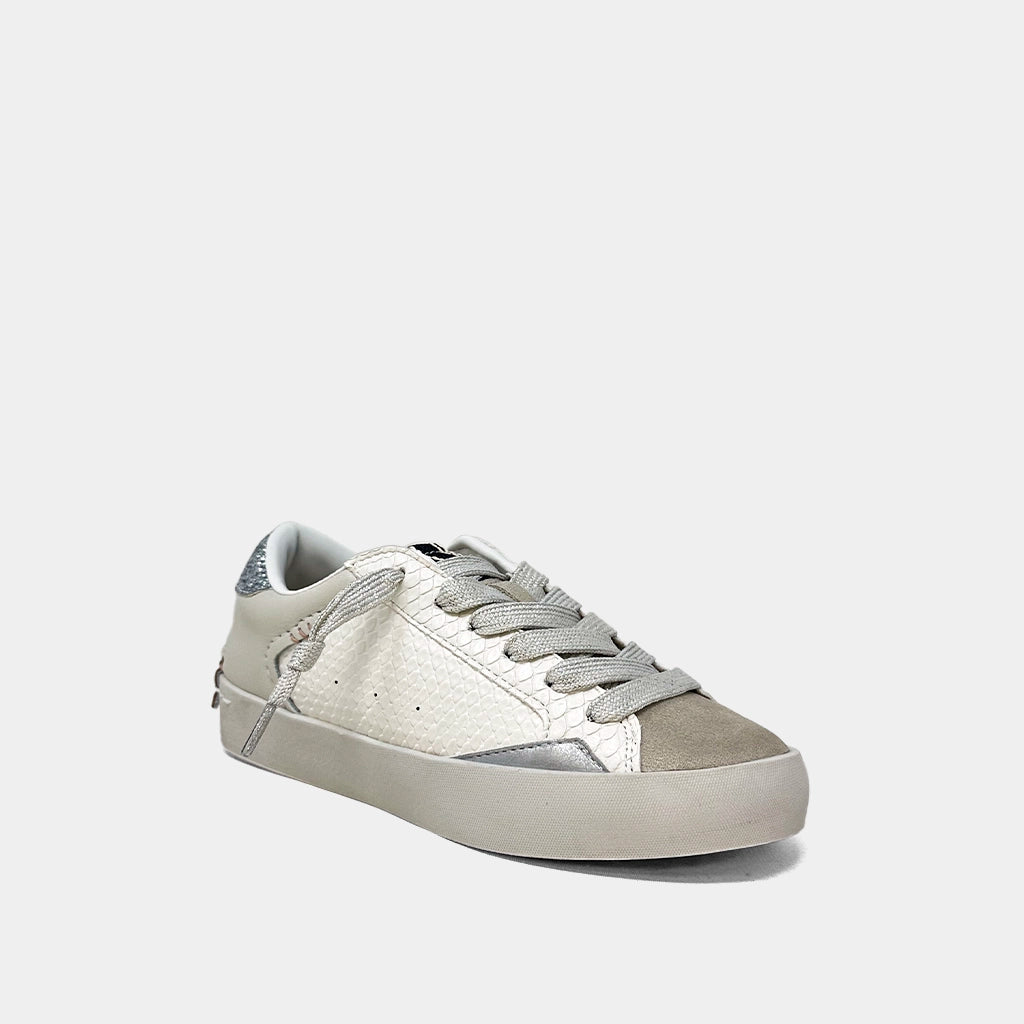 Ruby Youth Sneaker - Bone Snake