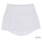Mini Pleated Skort | Solid White