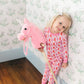 Poppy Kids Co. Pink Boots Premium PJ Set