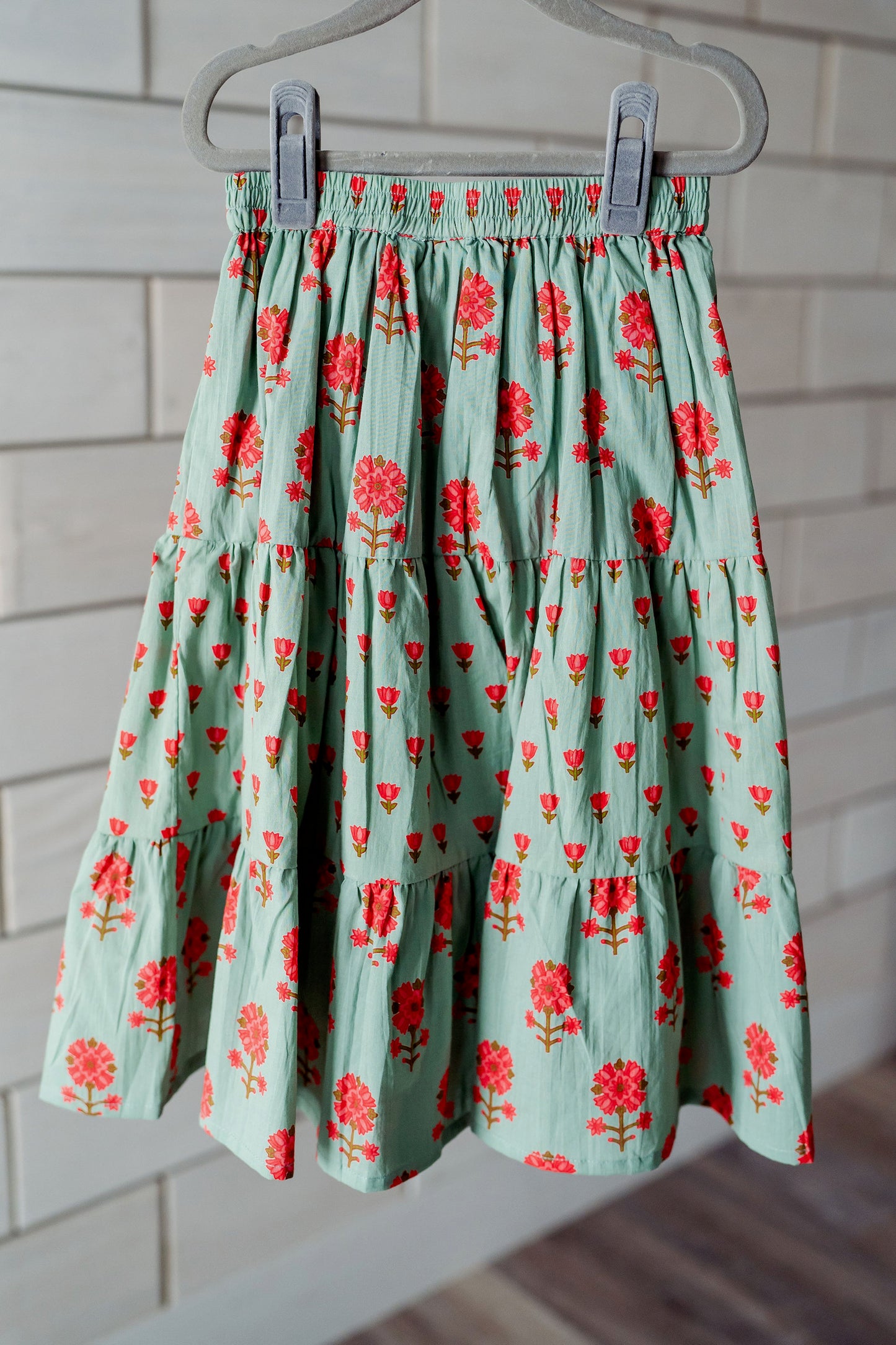 Floral Gardens Top & Skirt Set
