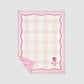 Barefoot Dreams CozyChic Strawberry Stroller Blanket