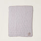 Organic Cotton Double Cloth Stripe Toddler Quilt - Faded Rose