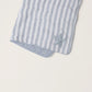 Organic Cotton Double Cloth Stripe Toddler Quilt - Moonwater