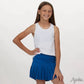 Mini Pleated Skort | Solid Royal