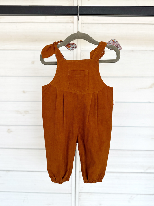 Camel Corduroy Coveralls