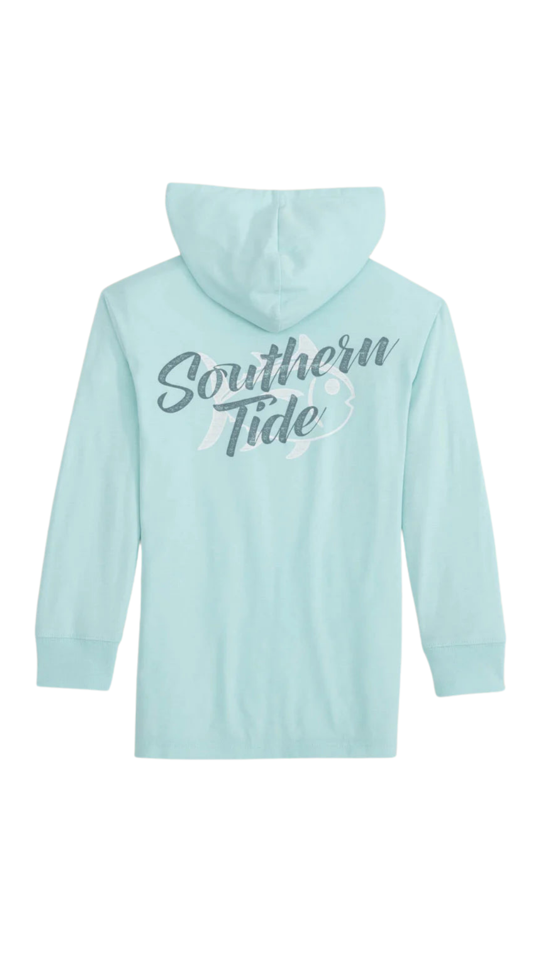 Boys Southern Tide Letterpress Skipjack Long Sleeve Hoodie T-Shirt