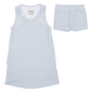 Izzy Tennis Dress | Grand Blue Flowers