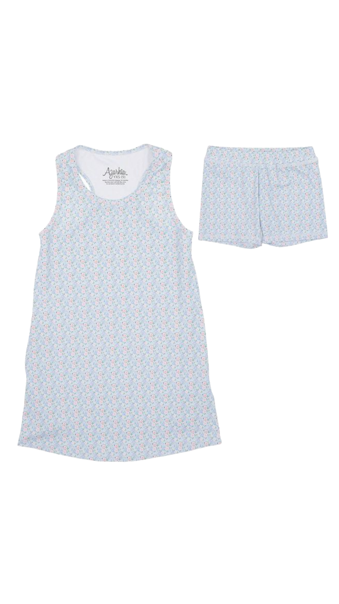 Izzy Tennis Dress | Grand Blue Flowers