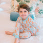 Poppy Kids Co Blue Goldendoodle PJ Set