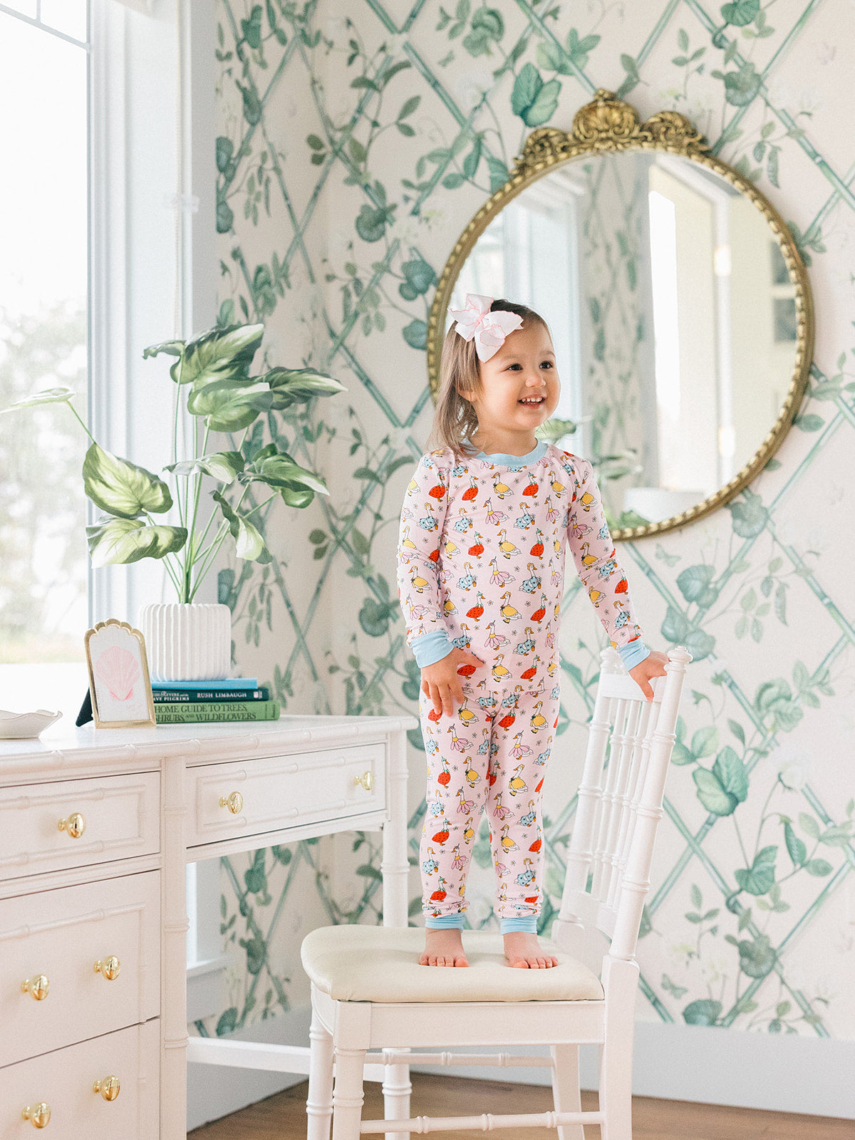 Poppy Kids Co Silly Goose PJ Set