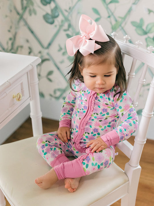 Poppy Kids Co Emmie Ruffle Romper