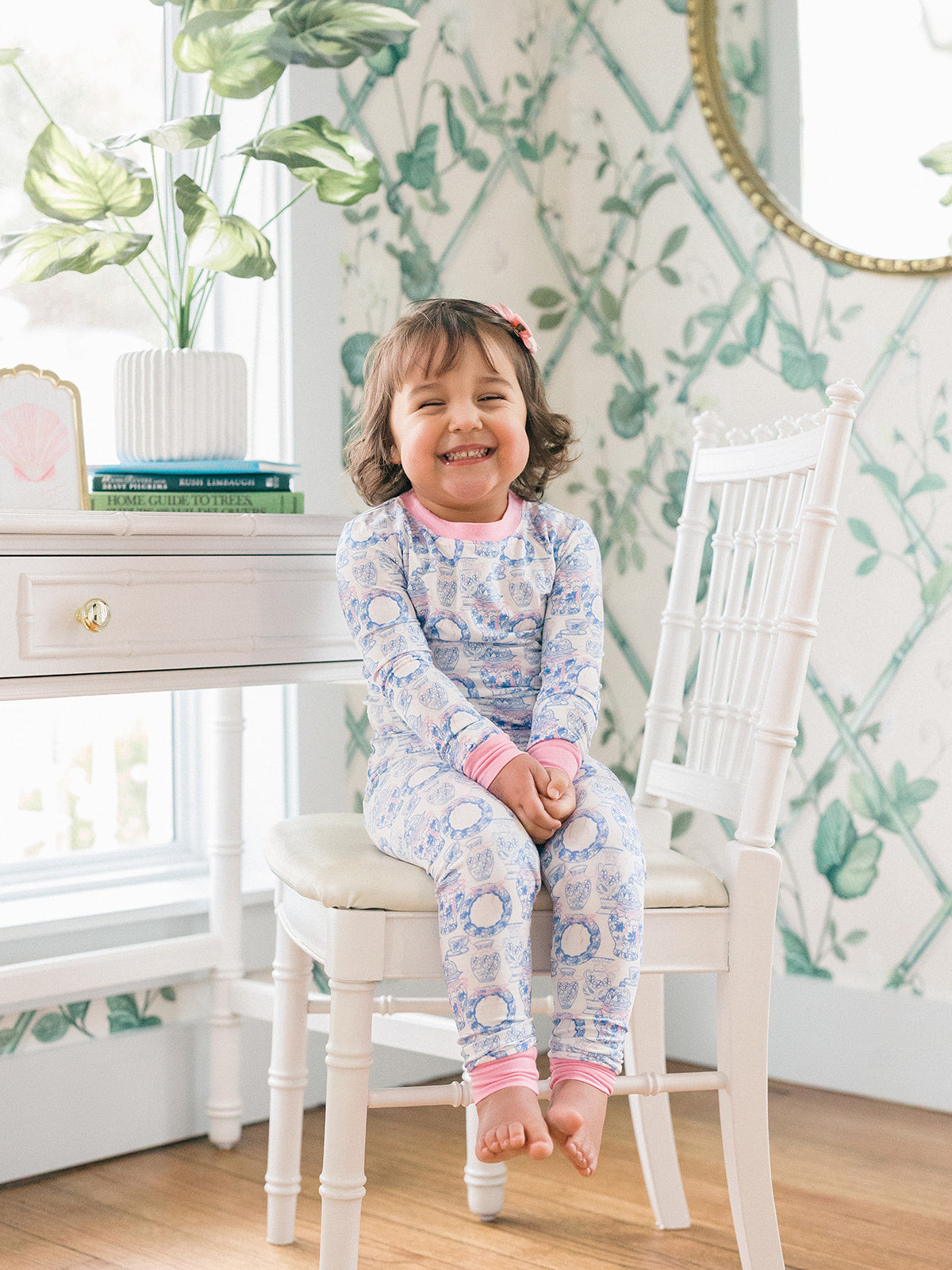 Poppy Kids Co Porcelain PJ Set