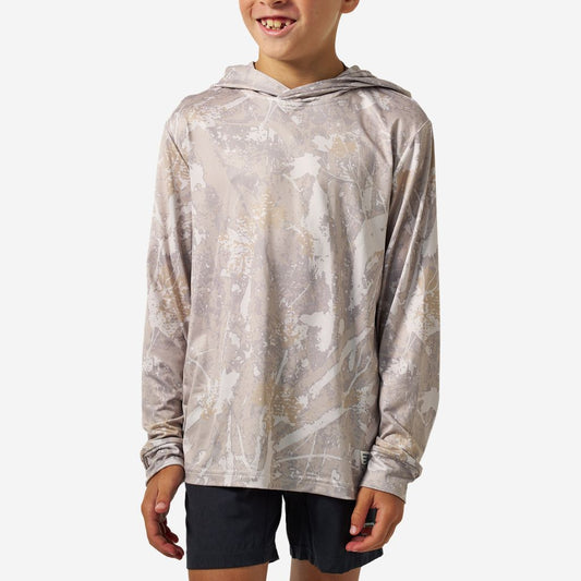 Boys Burlebo Performance Hoodie - Drifter Camo
