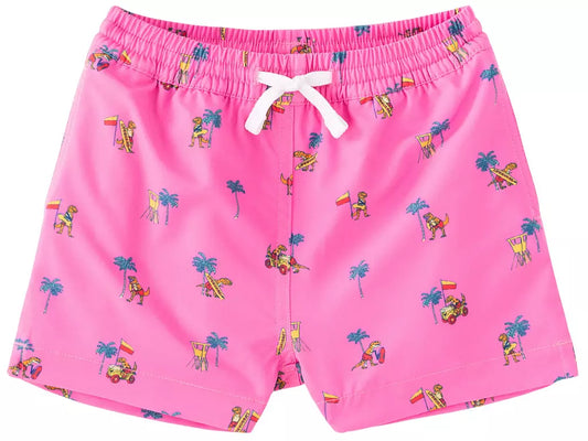Chubbies Kids Swim Trunks - The Dino Racers