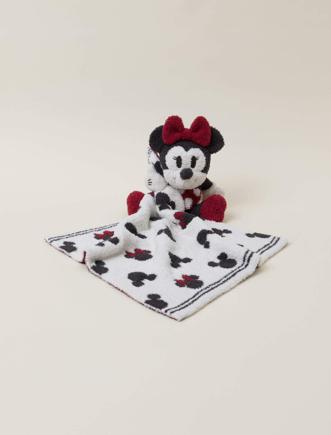 Barefoot Dreams CozyChic Disney Classic Minnie Mouse Blanket Lovey