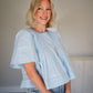 Pintuck Cotton Top