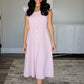 Gili Gingham Midi Dress