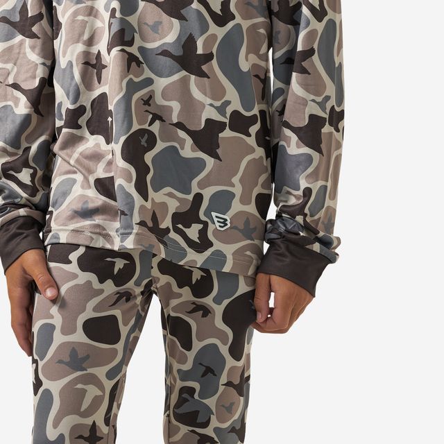 Boys Burlebo Pajama Set - Mallard Mayhem Camo