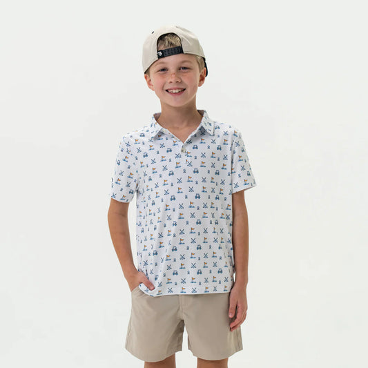 Boys Burlebo Hole in One Polo