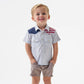 Boys Burlebo Performance Western Shirt - All American