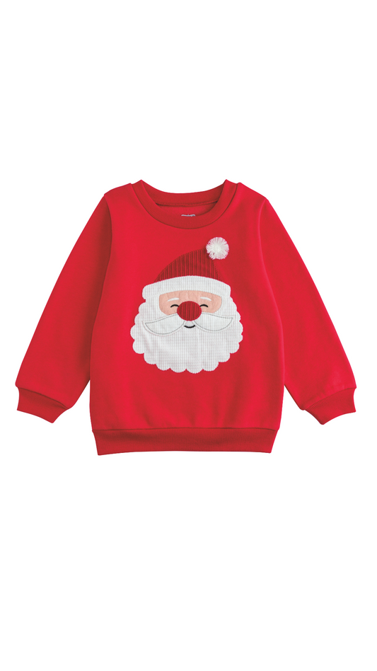 Applique Santa Toddler Sweatshirt