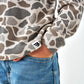 Boys Burlebo Thermal Hoodie - Classic Deer Camo