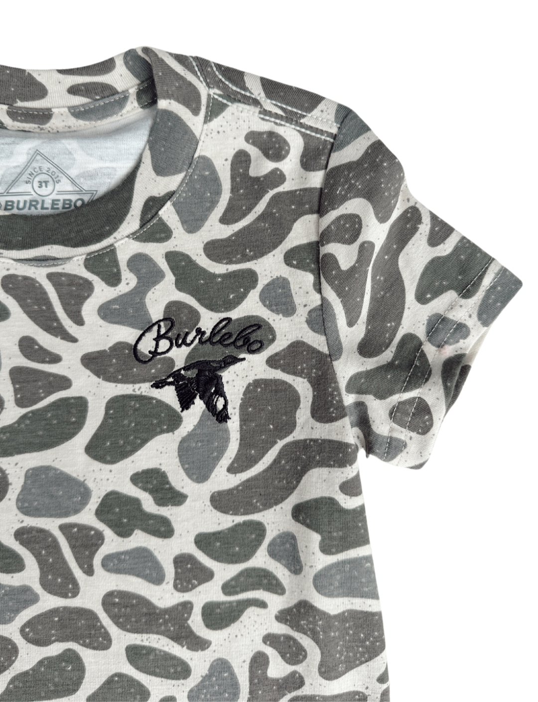 Toddler Burlebo Classic Deer Camo Tee