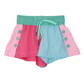 Pinks & Blues Color Block Short