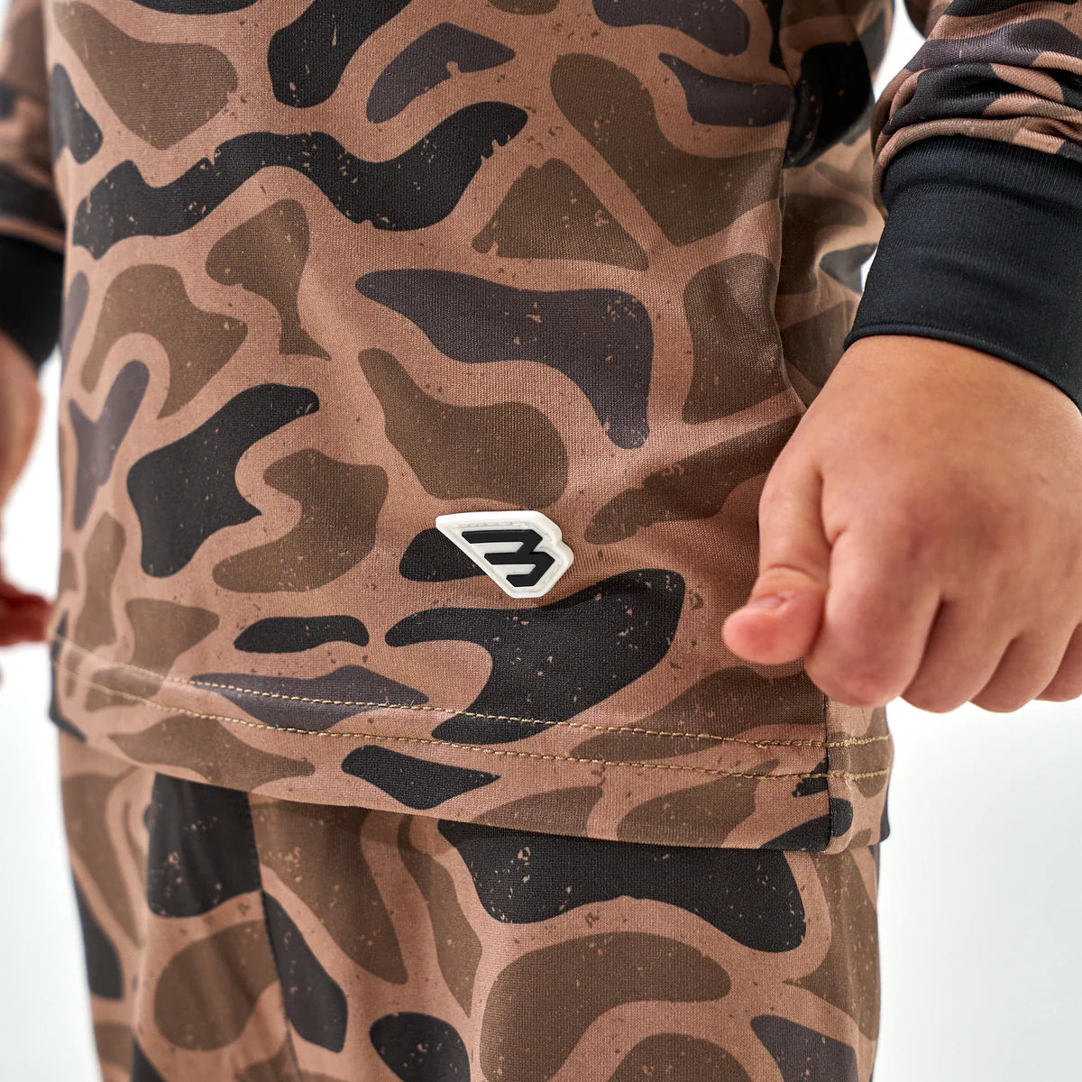 Toddler Burlebo Pajama Set - Gauge Camo