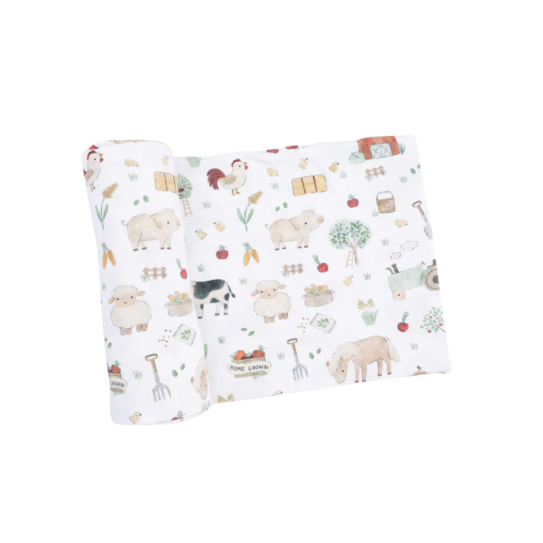 Angel Dear Swaddle Blanket | Cute Farm Animals Uni