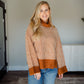 Camel Ivory Sweater