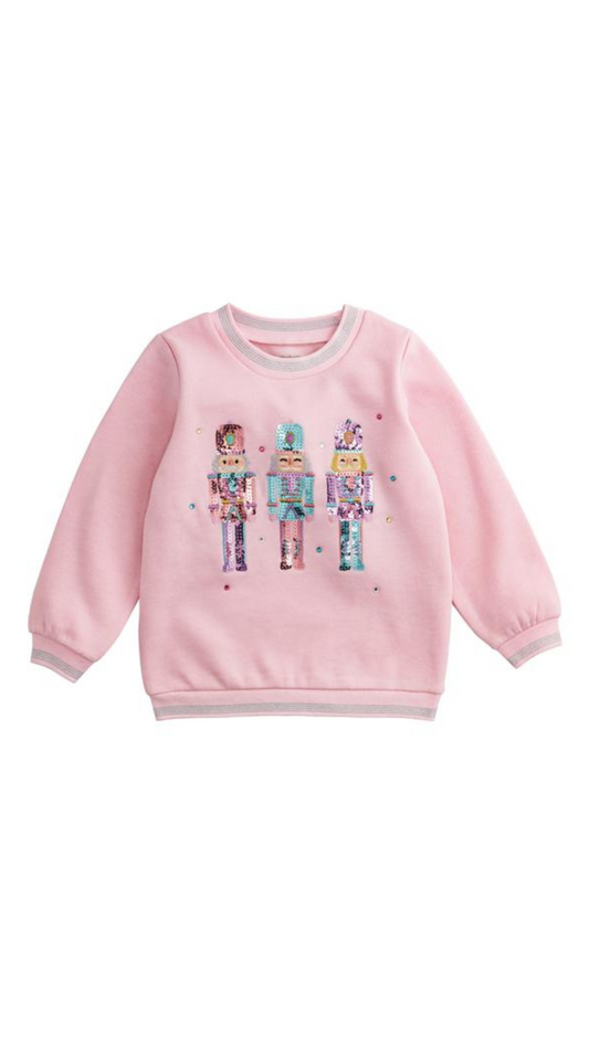 Nutcracker Sequin Toddler Sweatshirt