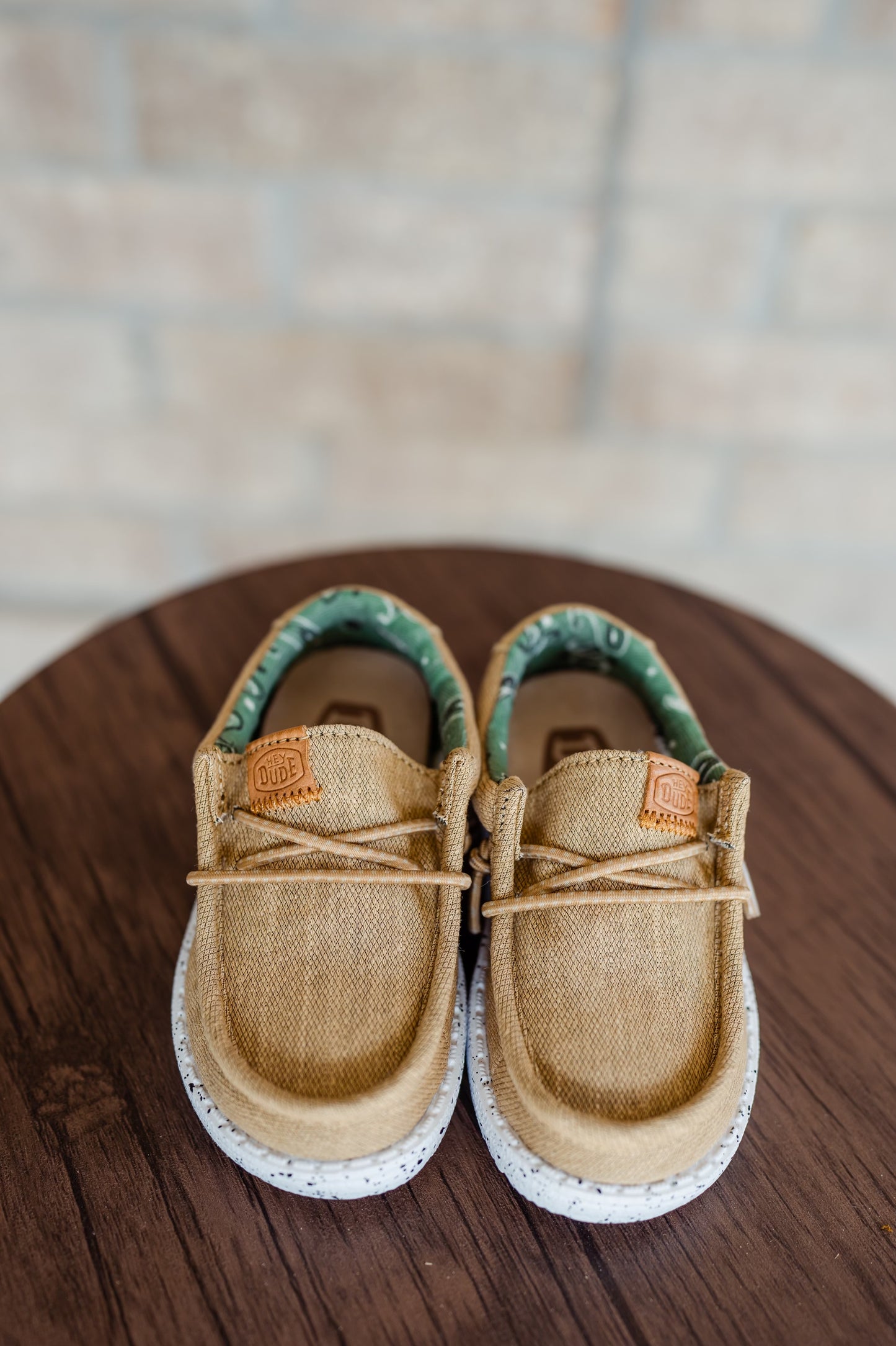 Wally Toddler Washed Canvas - Walnut