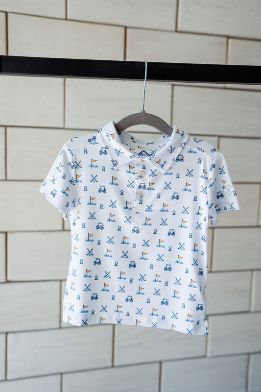 Toddler Burlebo Hole in One Polo