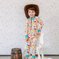 Poppy Kids Co Texas Forever PJ Set