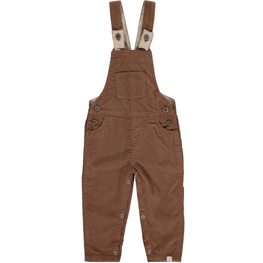 Harrison Brown Cord Overalls